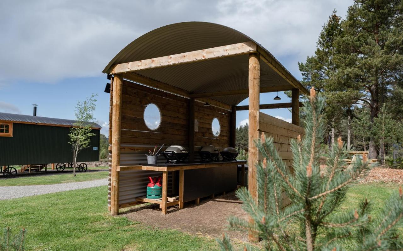 Highland Shepherd Huts Nethy Bridge Ngoại thất bức ảnh