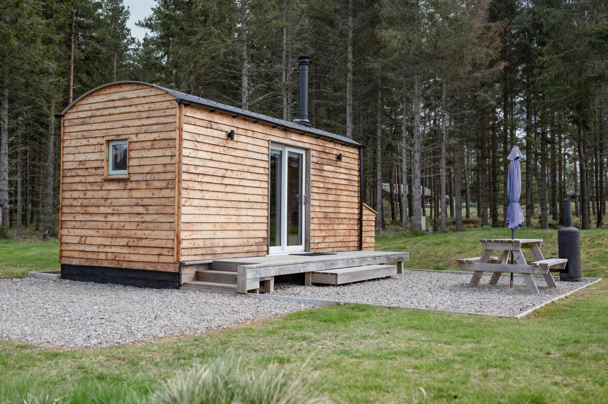 Highland Shepherd Huts Nethy Bridge Phòng bức ảnh